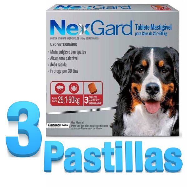 antipulgas y garrapatas nexgard