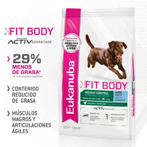 eukanuba weight control fit body