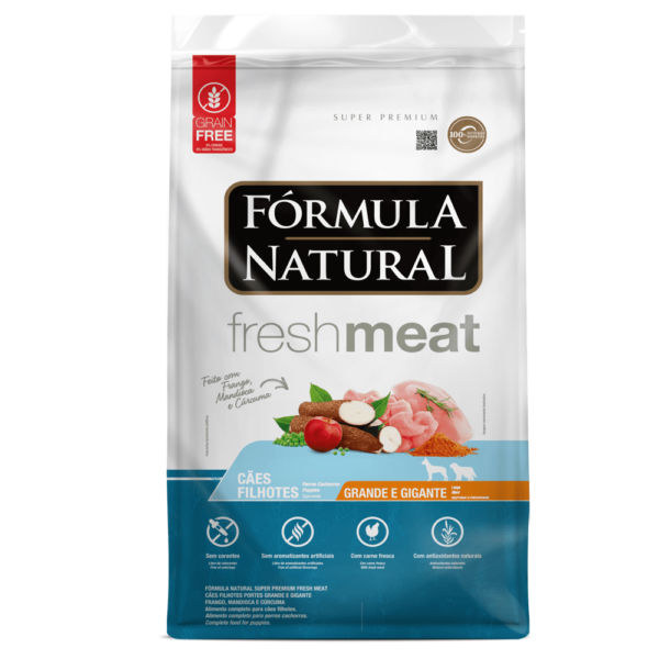 formula natural fresh meat cachorro grande