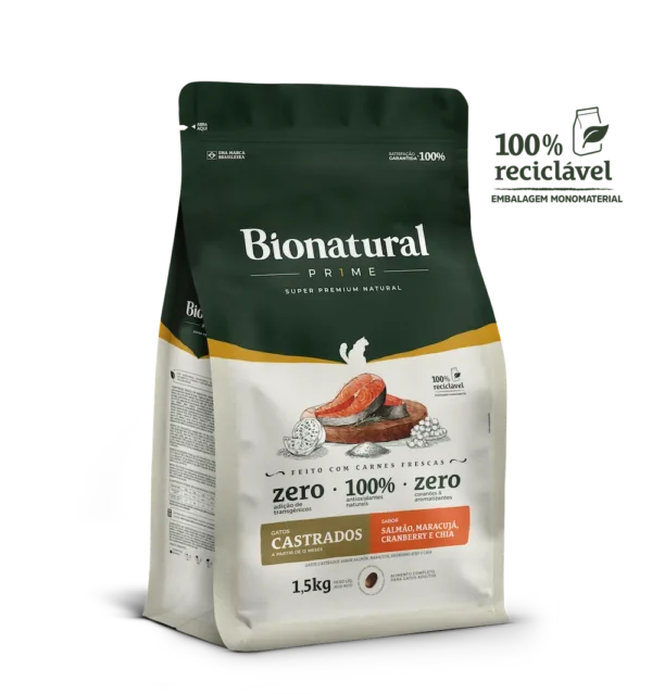 bionatural prime gato castrado